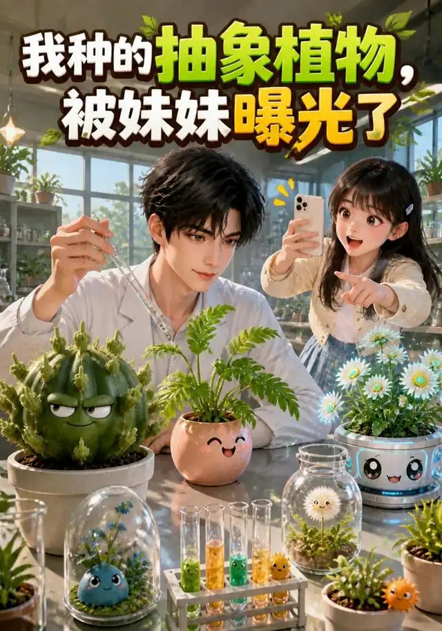 我种的抽象植物被妹妹曝光了（83集）AI短剧-初遇资源网