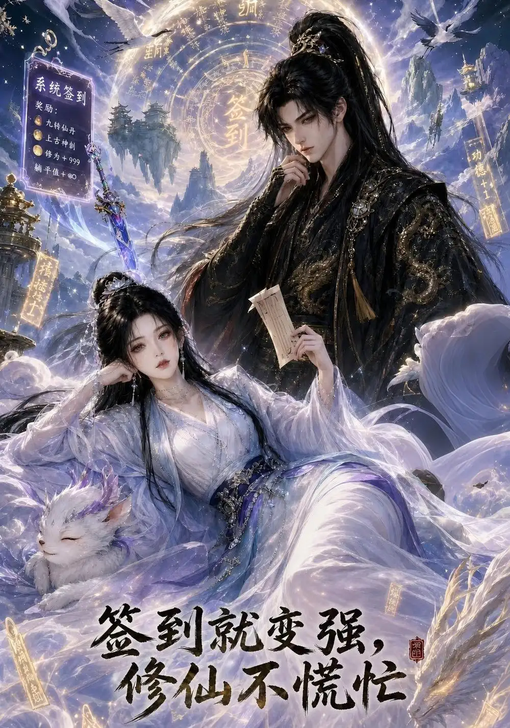 签到就变强修仙不慌忙(89集)-初遇资源网