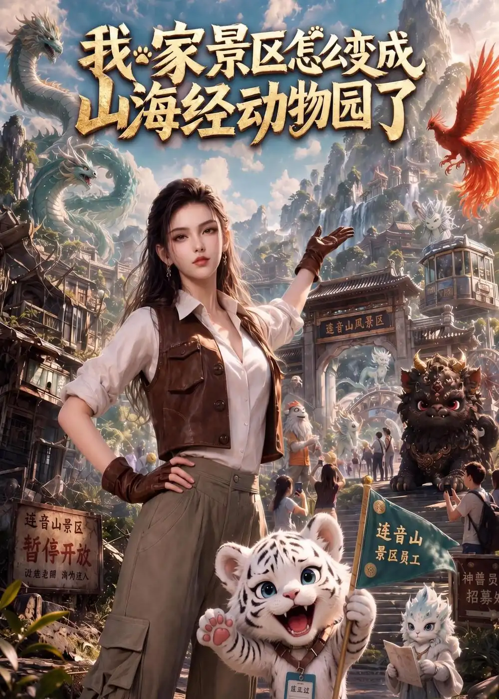 我家景区怎么变成山海经动物园了 我家景区怎么变成山海经动物园了