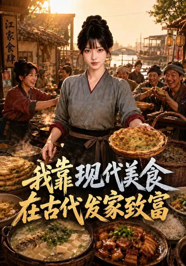 我靠现代美食在古代发家致富（119集）AI短剧-初遇资源网