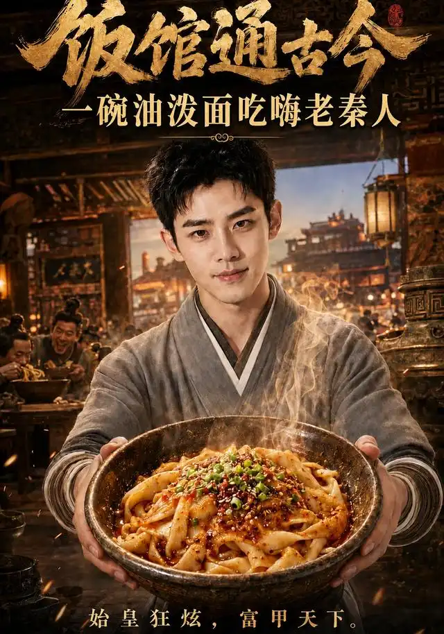 饭馆通古今一碗油泼面吃嗨老秦人(85集)AI短剧-初遇资源网