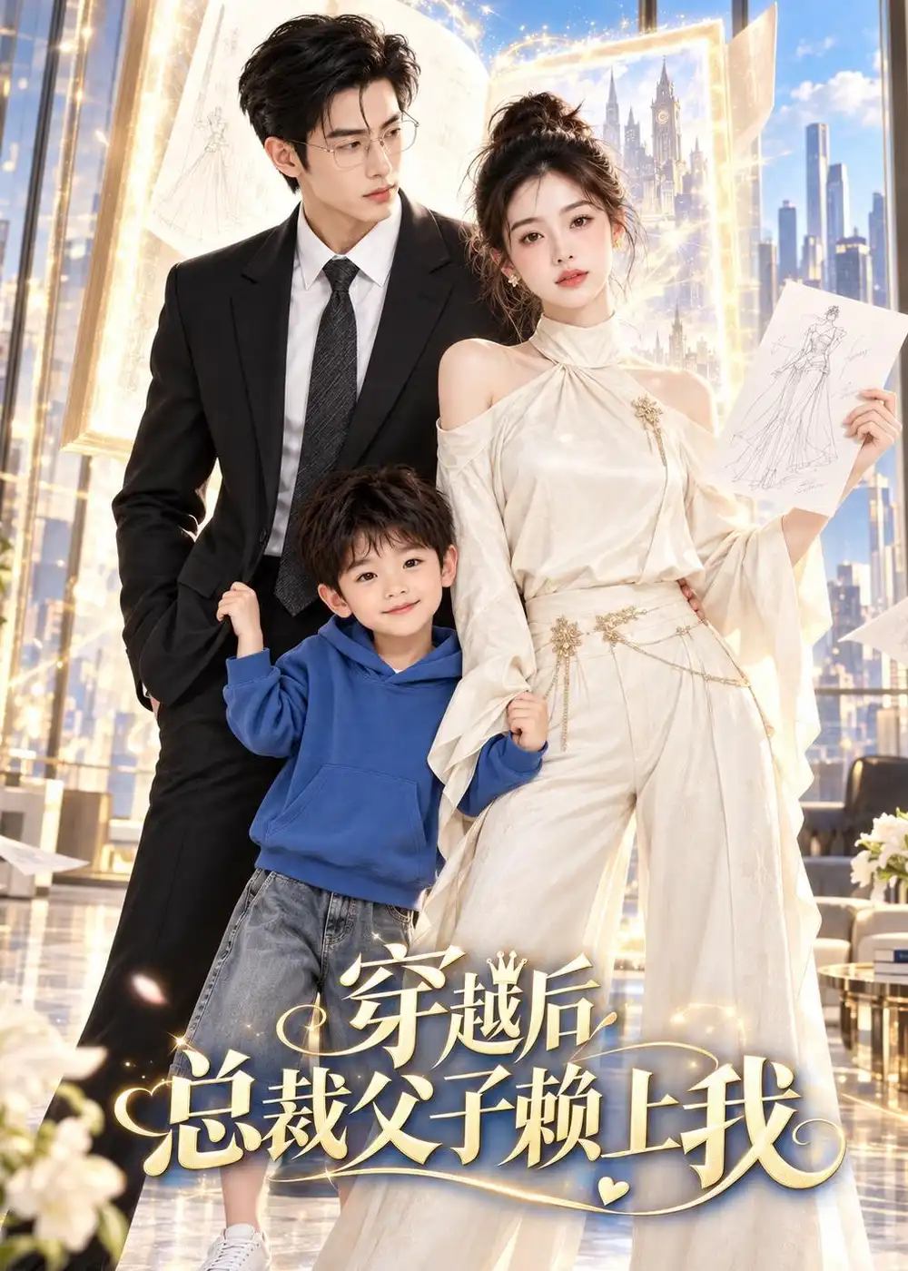 穿越后总裁父子赖上我 穿越后总裁父子赖上我