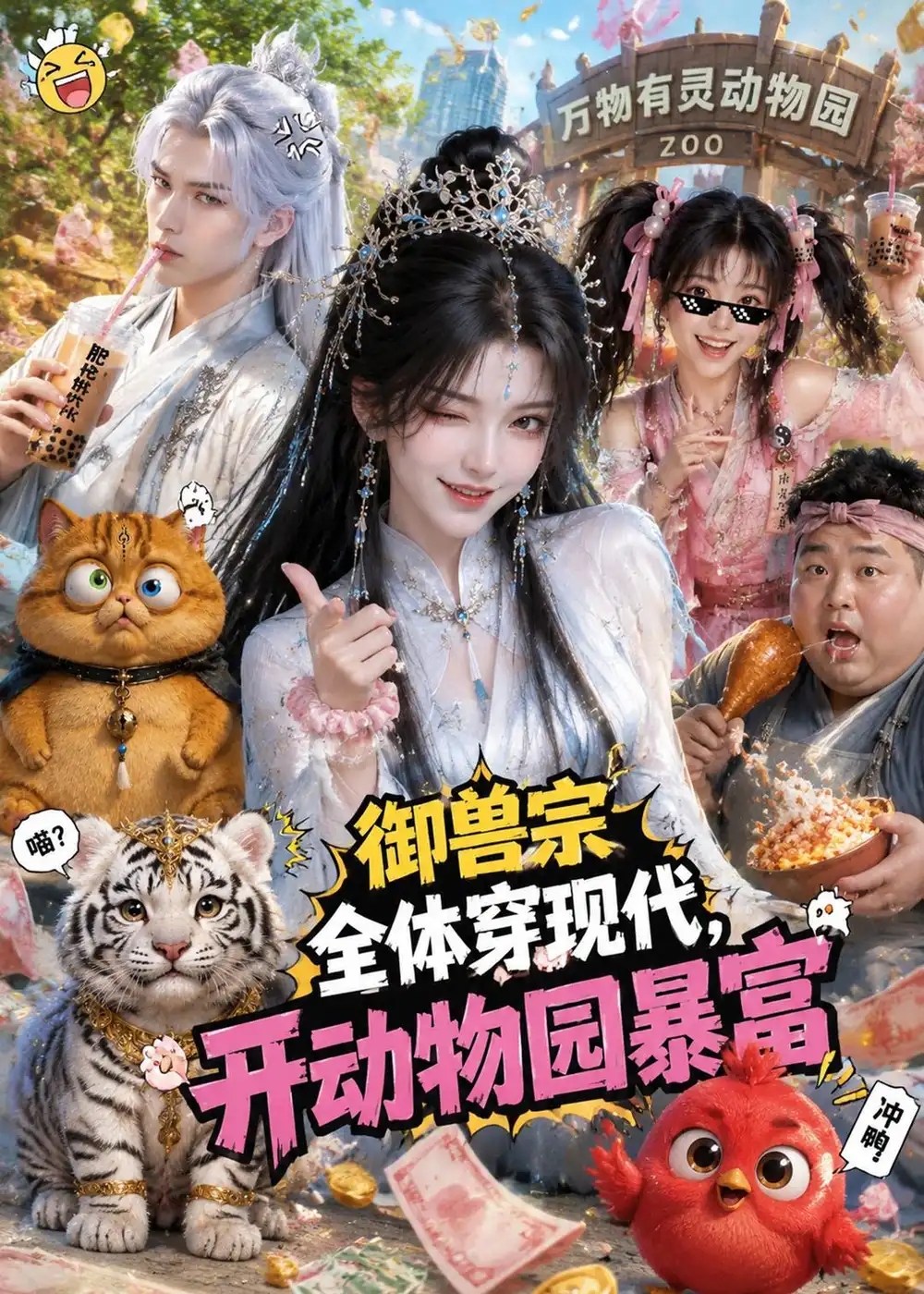 御兽宗全体穿现代开动物园暴富 御兽宗全体穿现代开动物园暴富
