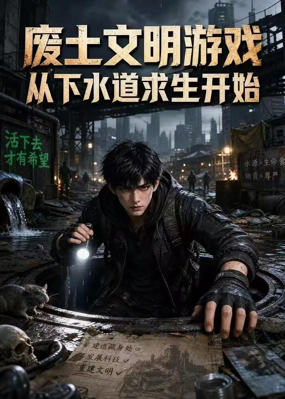 废土文明游戏从下水道求生开始 废土文明游戏从下水道求生开始