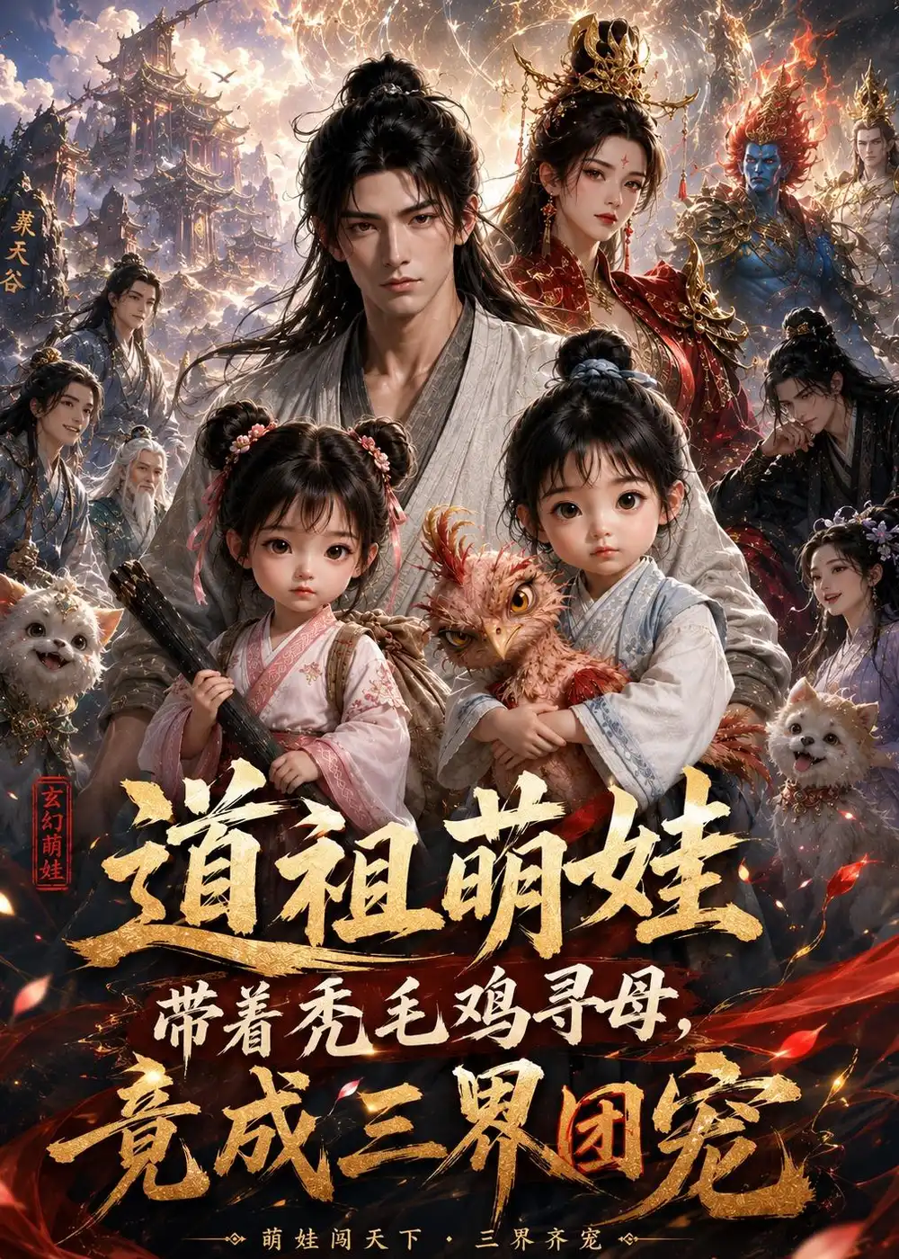 道祖萌娃带着秃毛鸡寻母竟成三界团宠 道祖萌娃带着秃毛鸡寻母竟成三界团宠