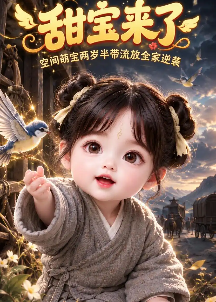 甜宝来了空间萌宝两岁半带流放全家逆袭（162集） - 夸克短剧