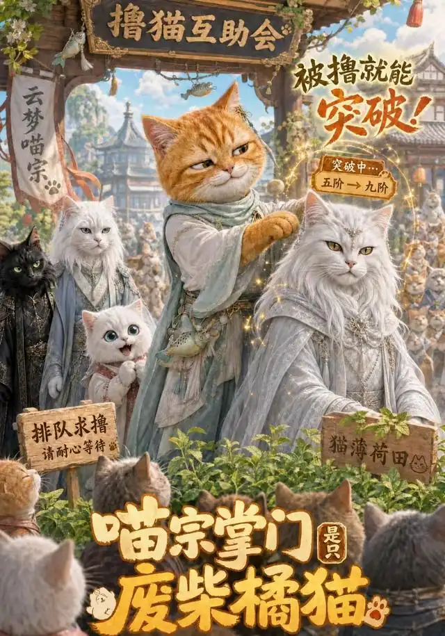 喵宗掌门是只废柴橘猫 喵宗掌门是只废柴橘猫