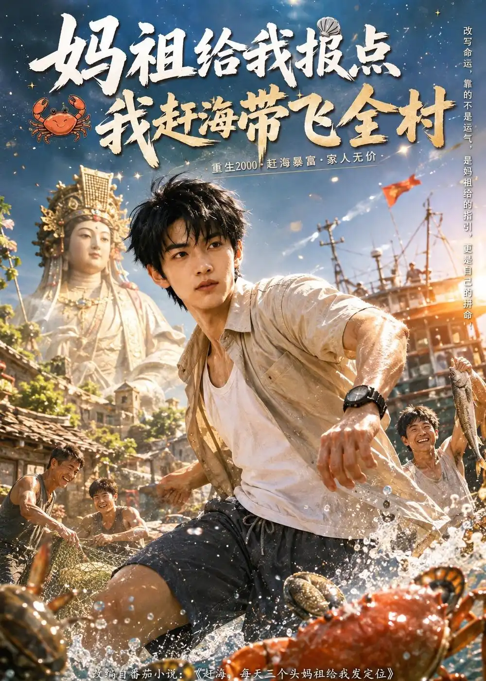 妈祖给我报点我赶海带飞全村 妈祖给我报点我赶海带飞全村