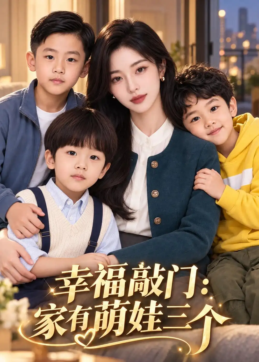 幸福敲门家有萌娃三个 幸福敲门家有萌娃三个