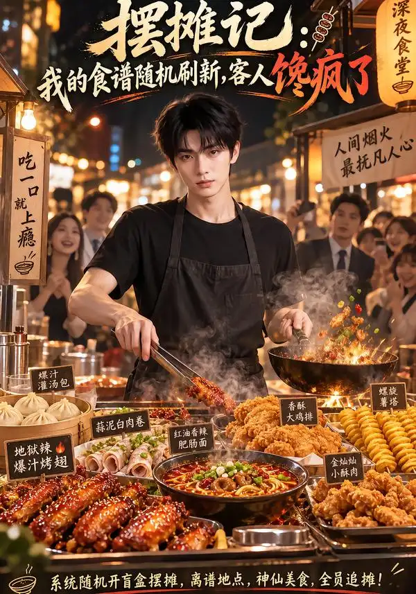 摆摊记我的食谱随机刷新客人馋疯了 摆摊记我的食谱随机刷新客人馋疯了