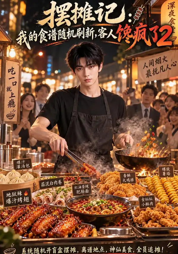 摆摊记我的食谱随机刷新客人馋疯了2 摆摊记我的食谱随机刷新客人馋疯了2
