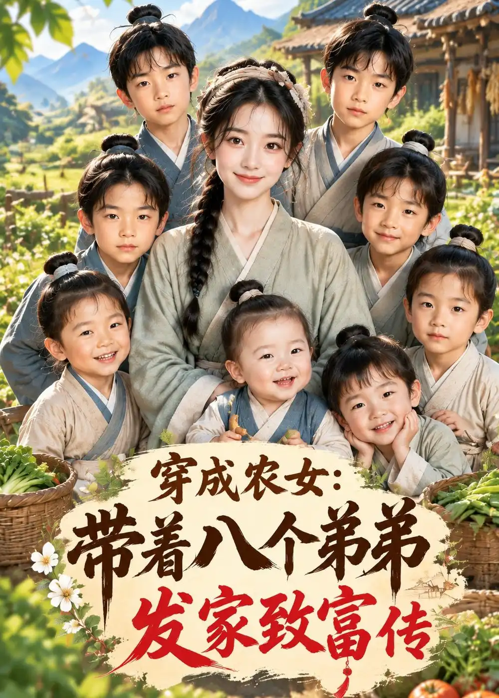 穿成农女带着八个弟弟发家致富传 穿成农女带着八个弟弟发家致富传