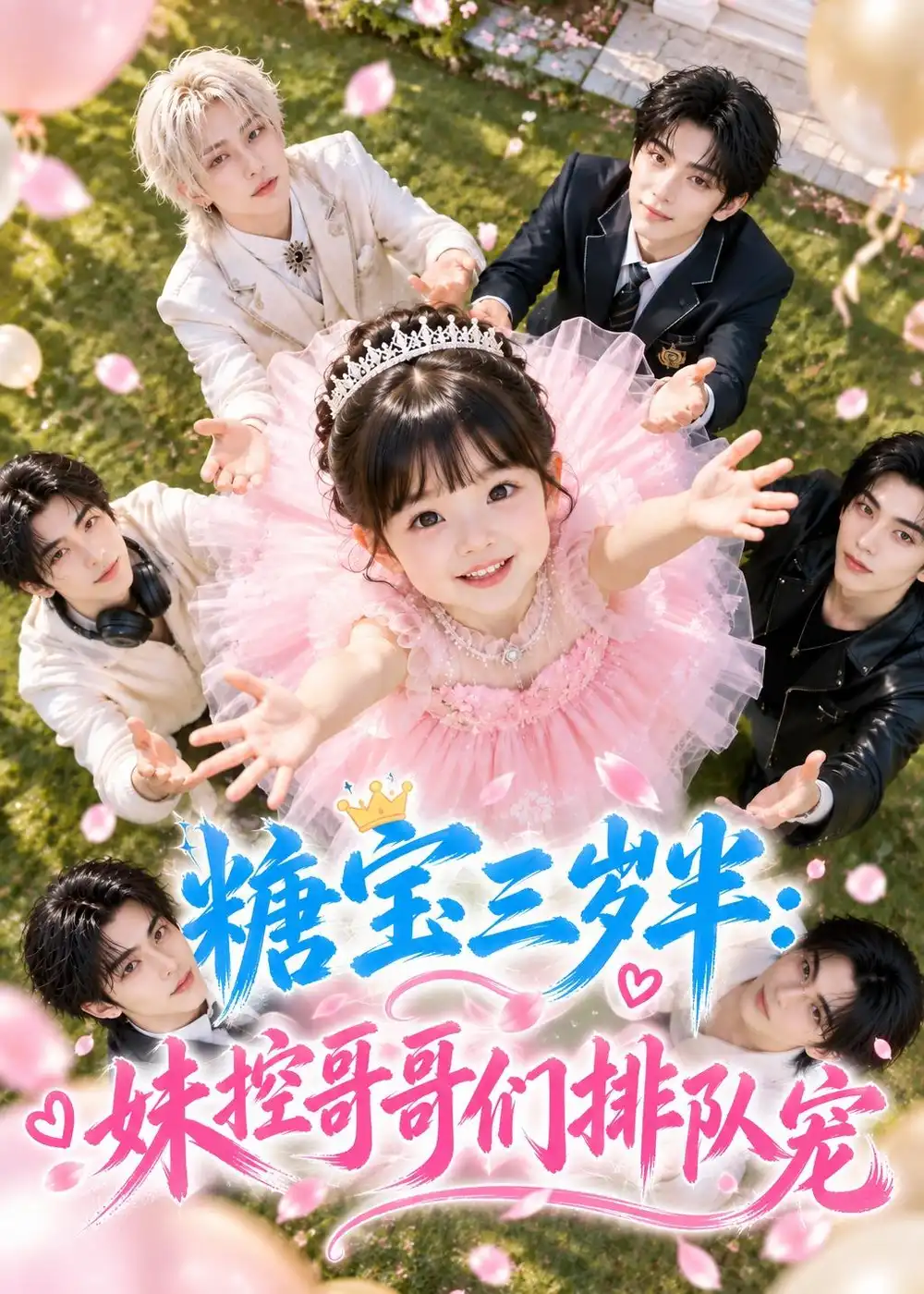 糖宝三岁半妹控哥哥们排队宠 糖宝三岁半妹控哥哥们排队宠