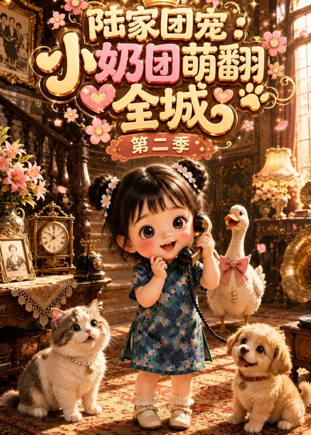陆家团宠小奶团萌翻全城第二季 陆家团宠小奶团萌翻全城第二季