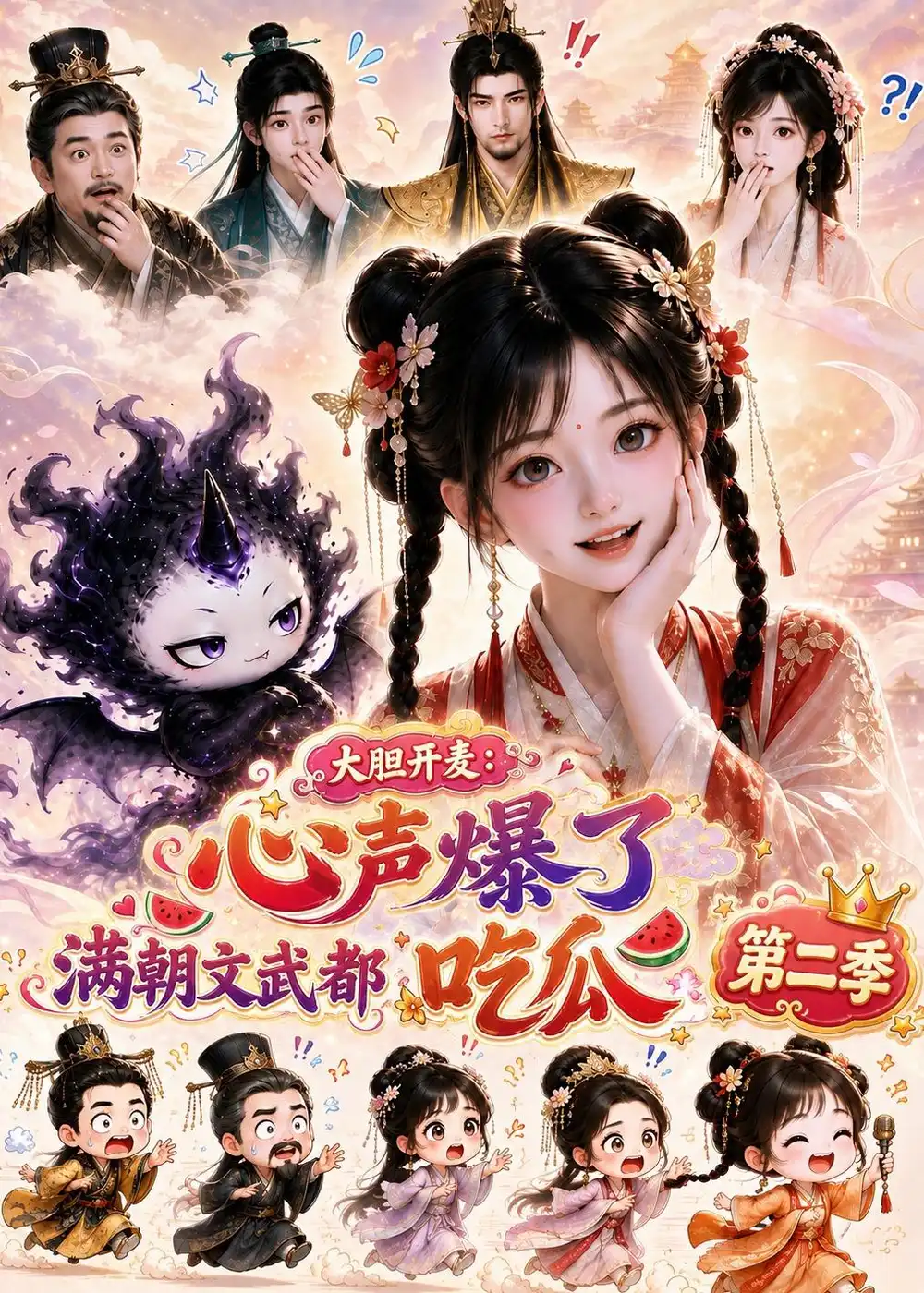 大胆开麦心声爆了满朝文武都吃瓜第二季（100集） - 夸克短剧