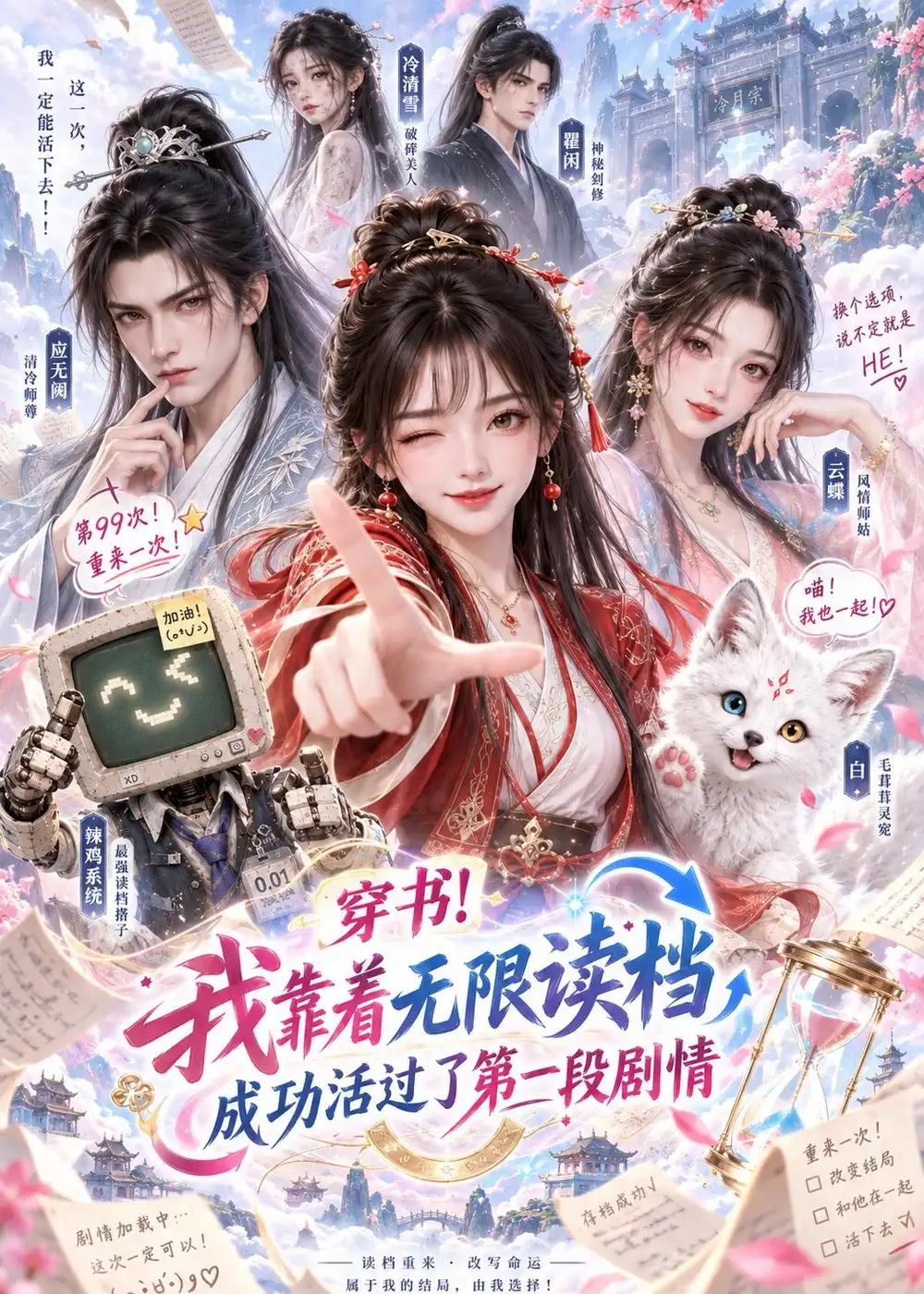 穿书我靠着无限读档成功活过了第一段剧情 穿书我靠着无限读档成功活过了第一段剧情