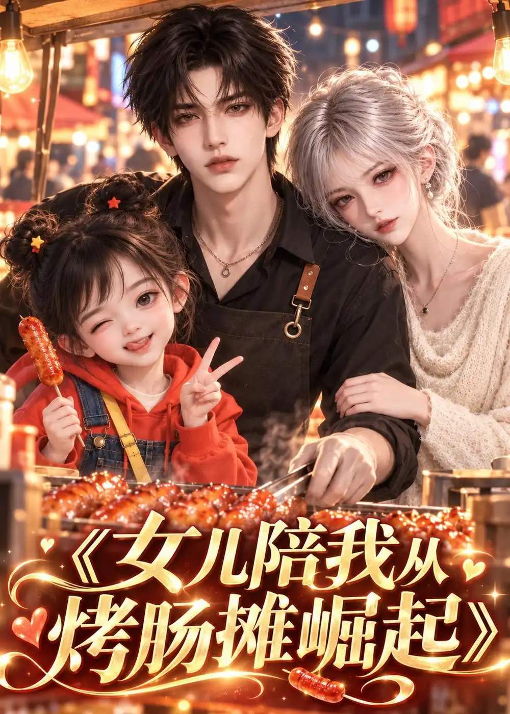 女儿陪我从烤肠摊崛起 女儿陪我从烤肠摊崛起