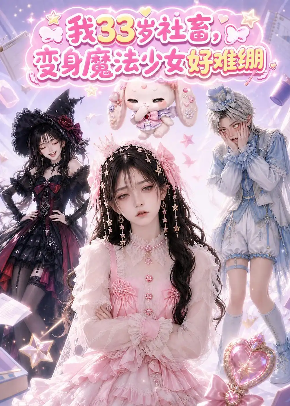我33岁社畜变身魔法少女好难绷 我33岁社畜变身魔法少女好难绷