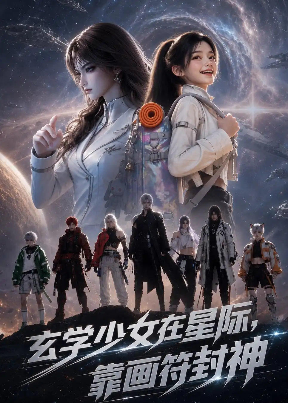 玄学少女在星际靠画符封神 玄学少女在星际靠画符封神