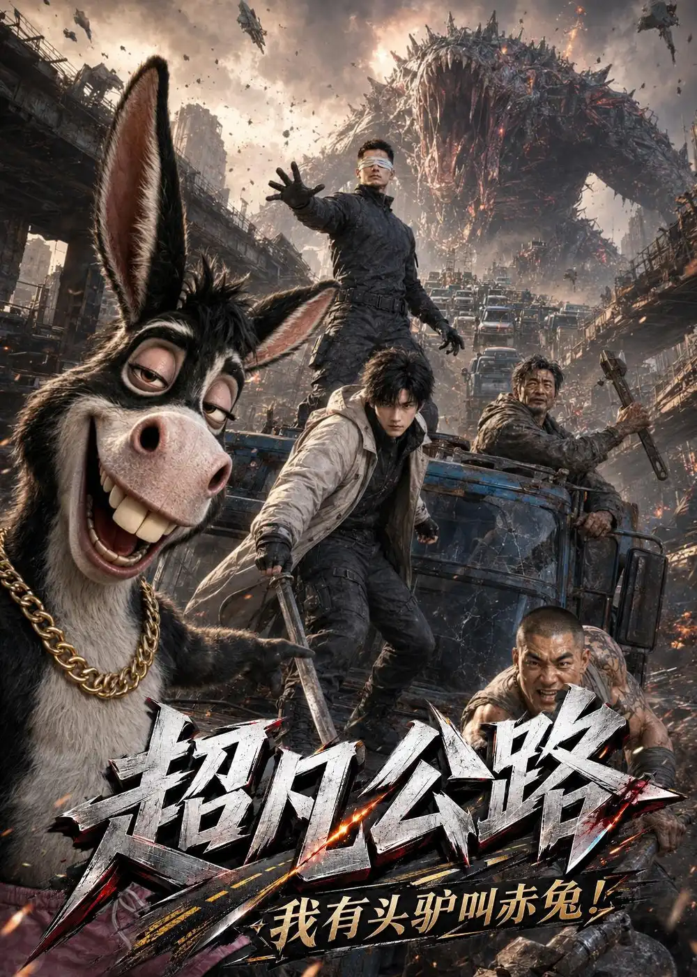 超凡公路我有头驴叫赤兔 超凡公路我有头驴叫赤兔