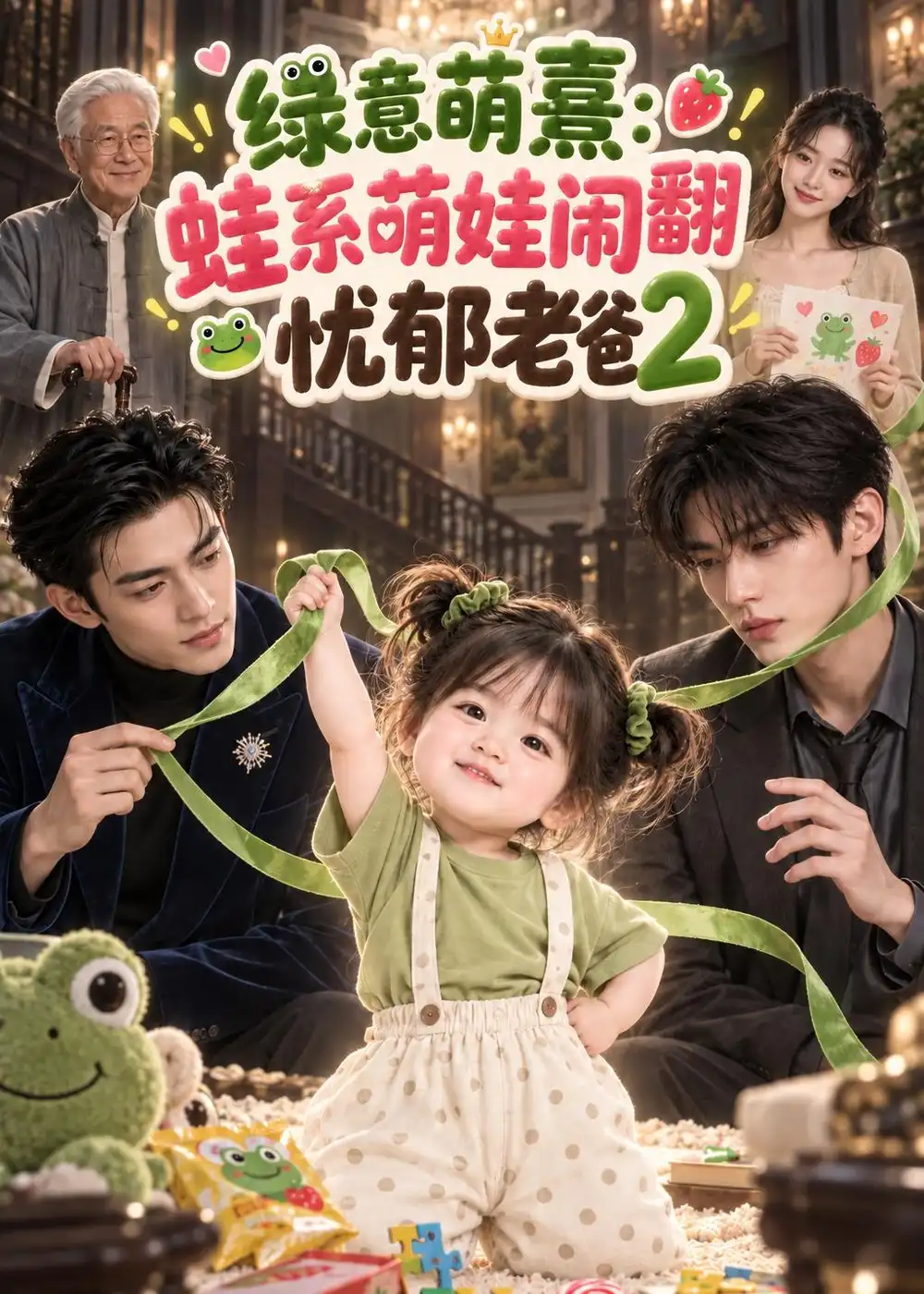 绿意萌熹蛙系萌娃闹翻忧郁老爸2 绿意萌熹蛙系萌娃闹翻忧郁老爸2