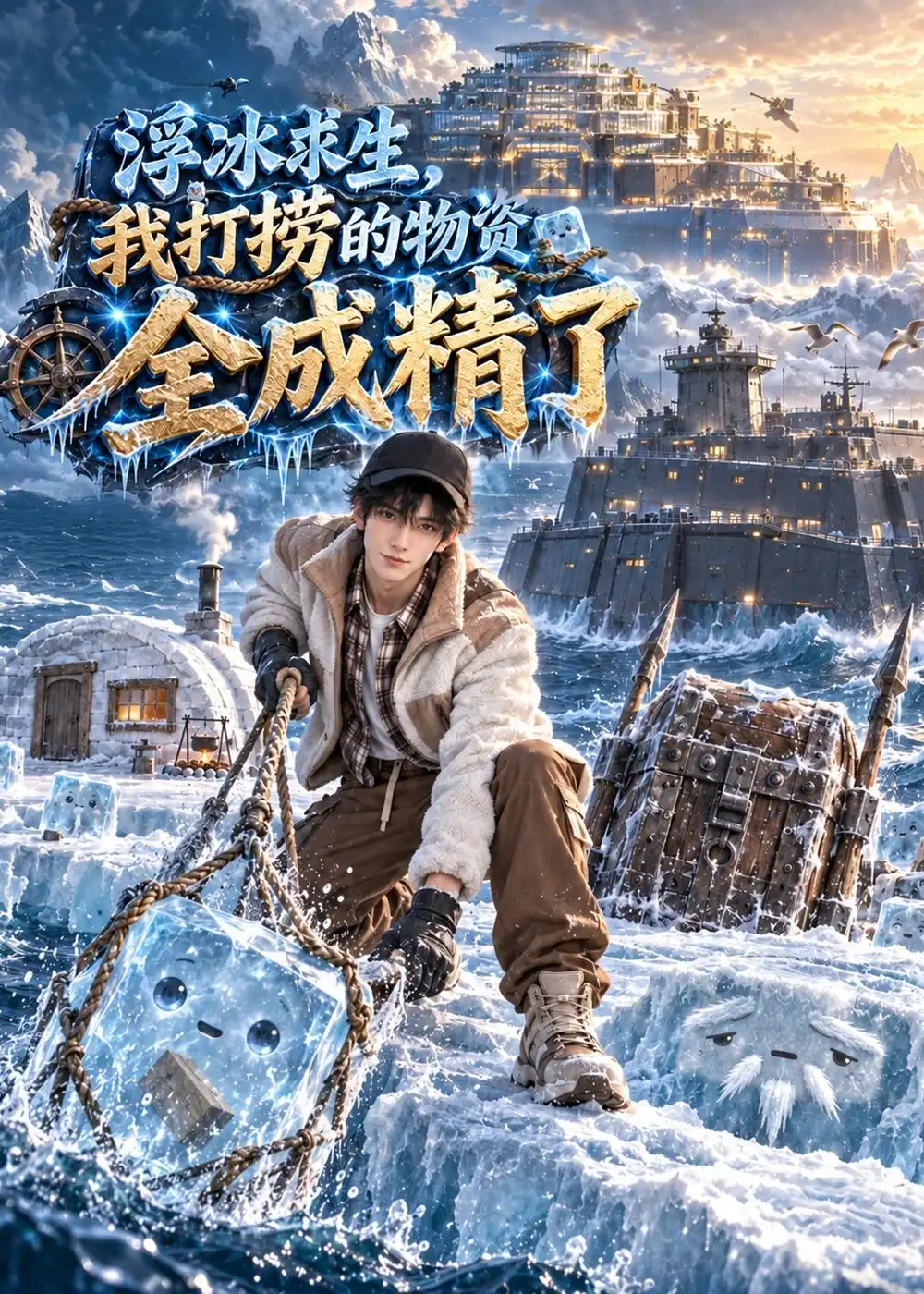 浮冰求生我打捞的物资全成精了 浮冰求生我打捞的物资全成精了