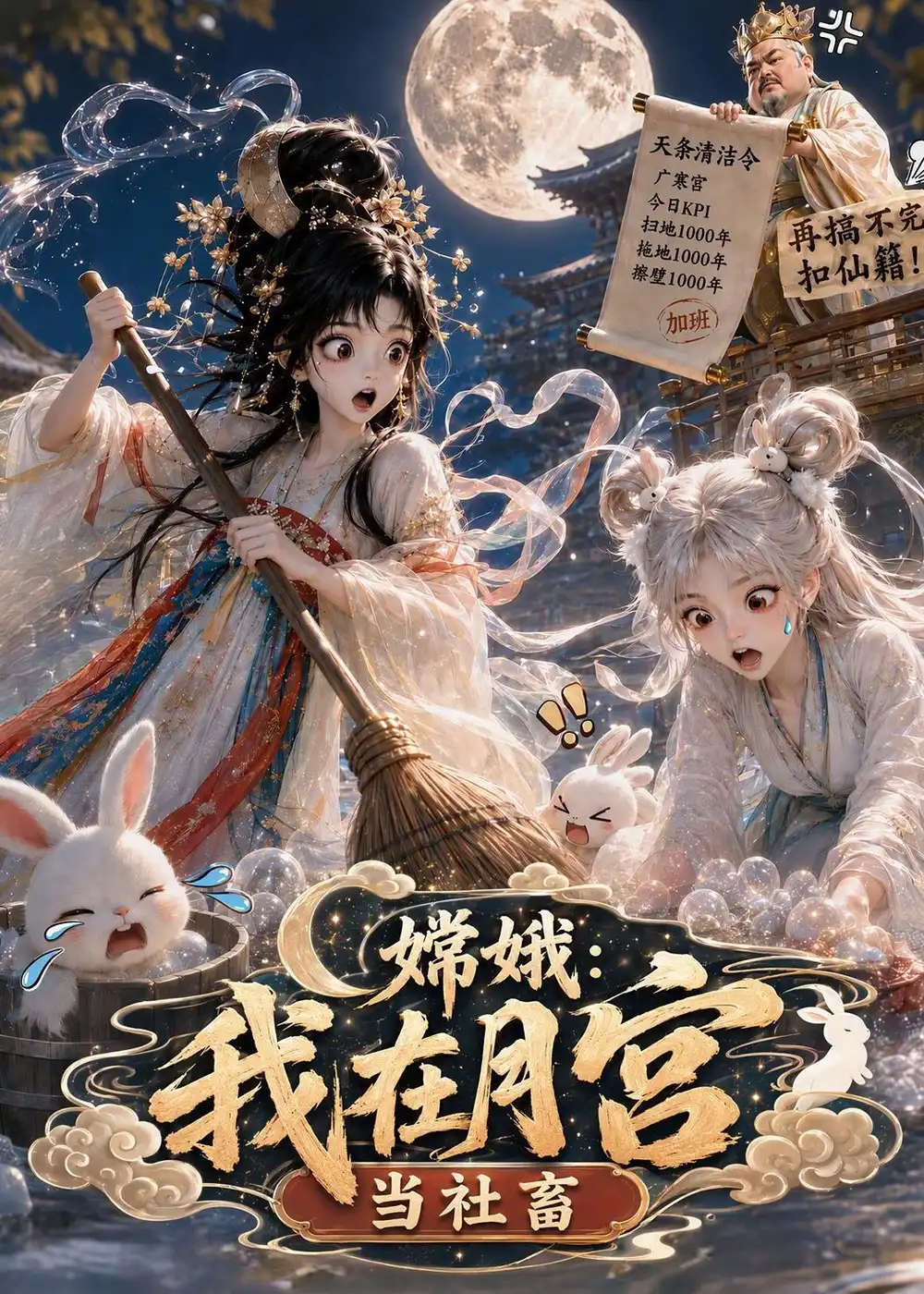 嫦娥我在月宫当社畜 （70集） - 夸克短剧
