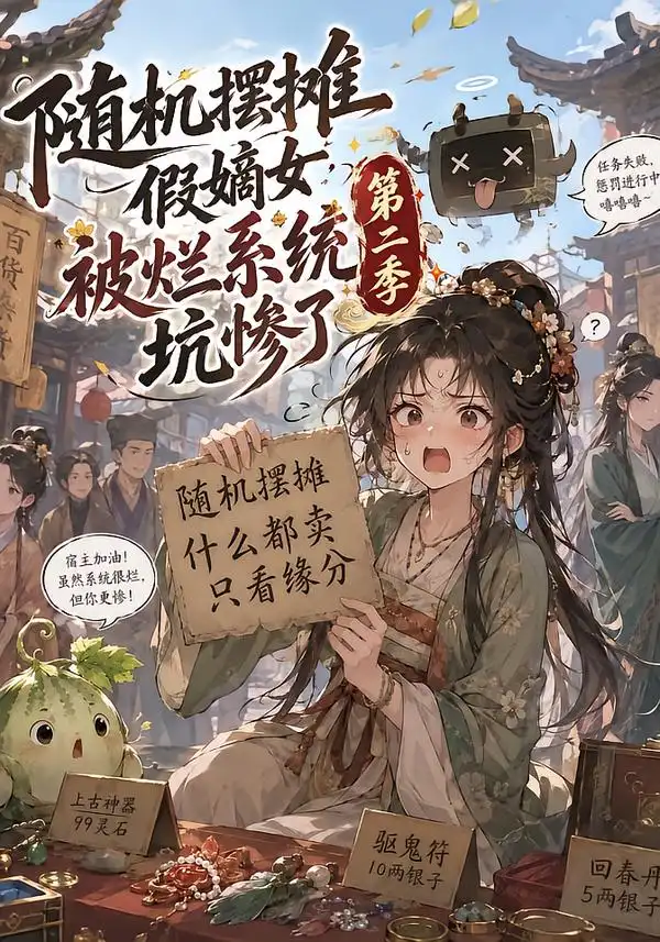 随机摆摊假嫡女被烂系统坑惨了第二季 随机摆摊假嫡女被烂系统坑惨了第二季