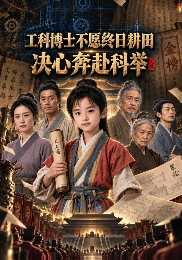 工科博士不愿终日耕田决心奔赴科举（155集） - 夸克短剧