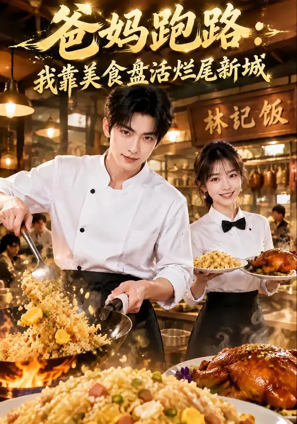 爸妈跑路我靠美食盘活烂尾新城（80集） - 夸克短剧