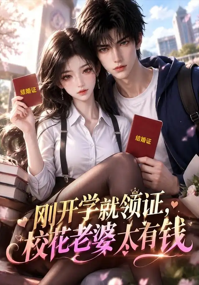 刚开学就领证校花老婆太有钱 刚开学就领证校花老婆太有钱