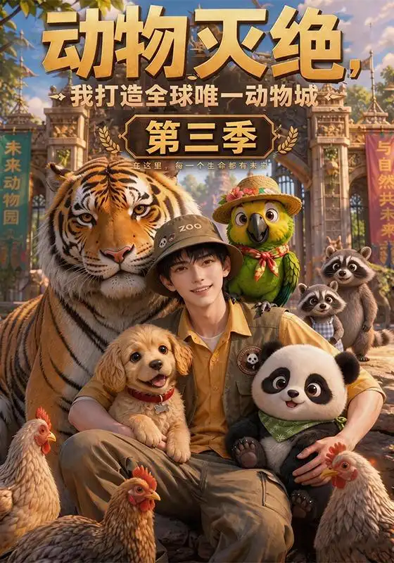 动物灭绝我打造全球唯一动物城第三季（165集） - 夸克短剧