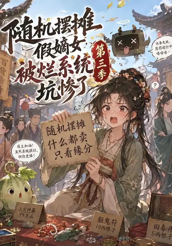 随机摆摊假嫡女被烂系统坑惨了第三季 随机摆摊假嫡女被烂系统坑惨了第三季