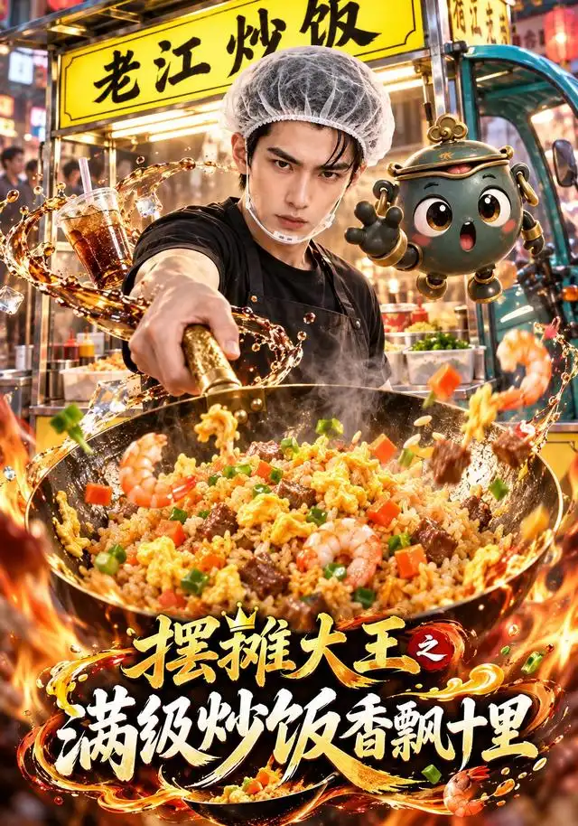 摆摊大王之满级炒饭香飘十里（123集） - 夸克短剧