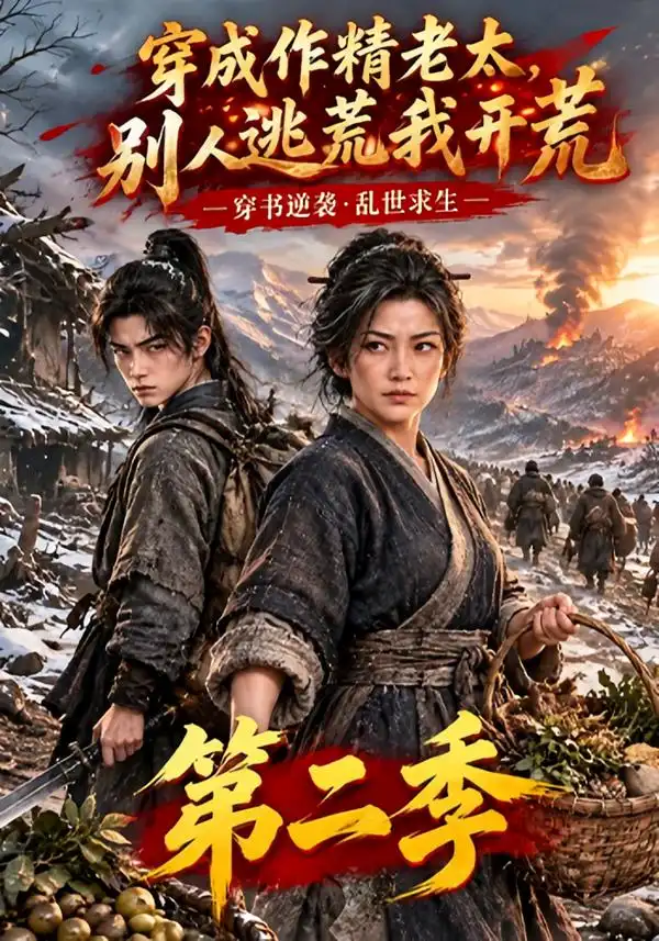 穿成作精老太别人逃荒我开荒第二季（154集） - 夸克短剧