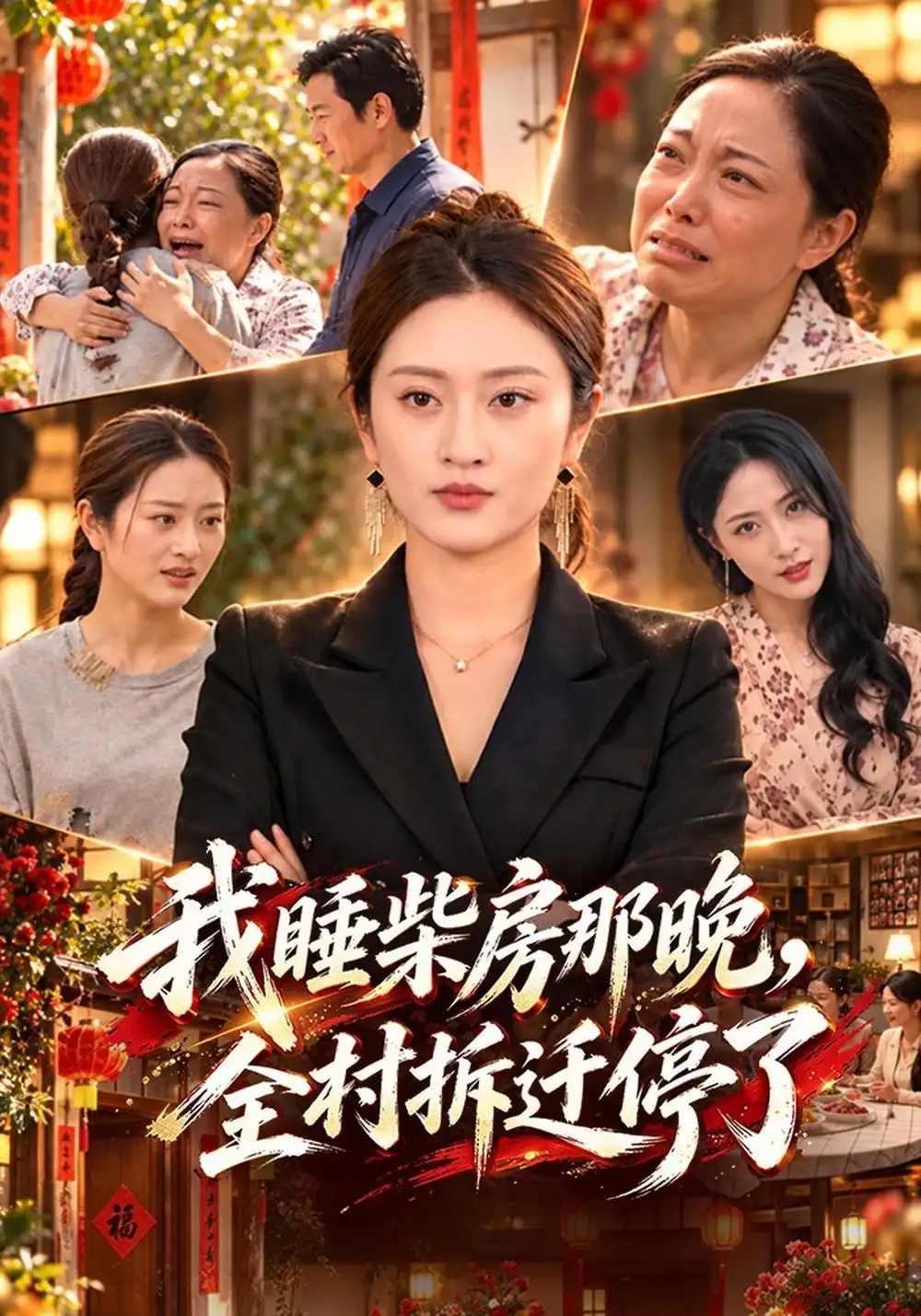 我睡柴房那晚全村拆迁停了（70集）李昊航＆徐安迪 - 夸克短剧
