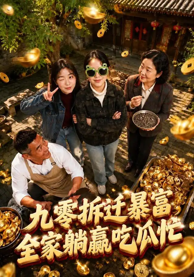 九零拆迁暴富全家躺赢吃瓜忙（115集） - 夸克短剧