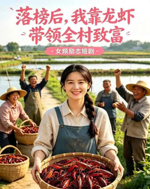 落榜后，我靠龙虾带领全村致富（52集全）AI-初遇资源网