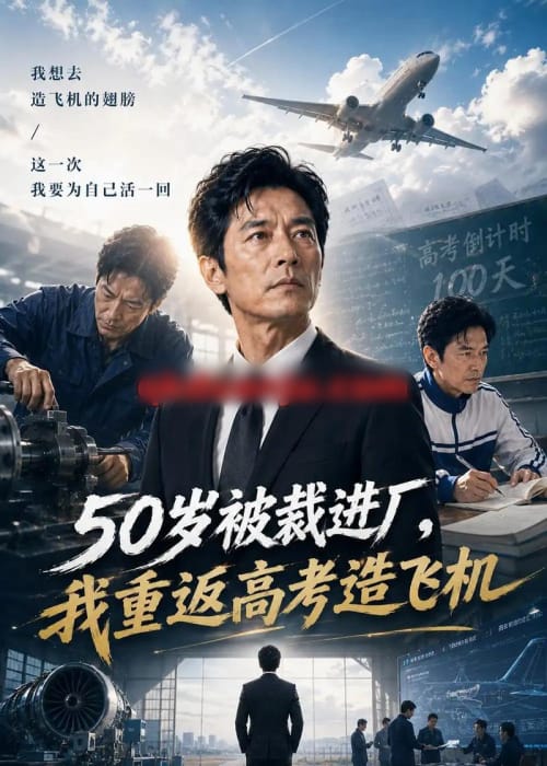 50岁被裁进厂,我重返高考造飞机(54集全)AI短剧-初遇资源网