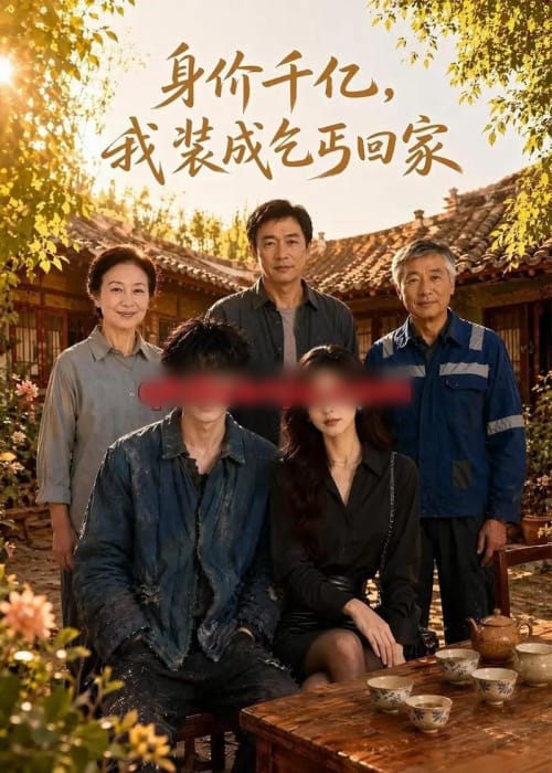 身价千亿，我装成乞丐回家（80集全）AI短剧-初遇资源网