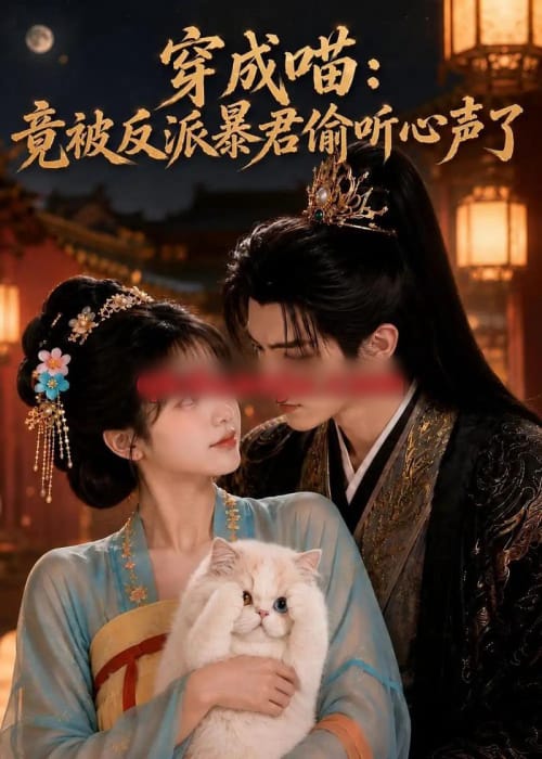 穿成喵,竟被反派暴君偷听心声了(80集全)AI短剧-初遇资源网