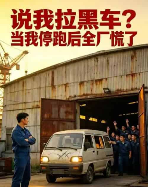 说我拉黑车？当我停跑后全厂慌了（55集全）AI-初遇资源网