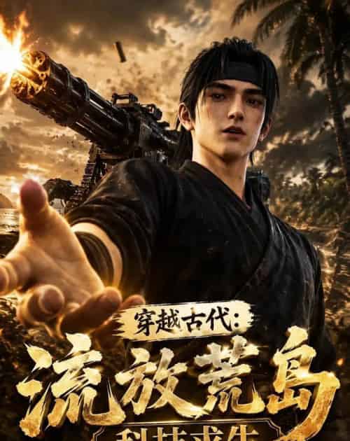 穿越古代：流放荒岛科技求生（65集全）AI - 夸克短剧