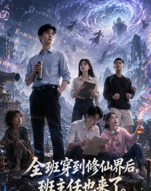 全班穿到修仙界后，班主任也来了（40集全）AI - 夸克短剧