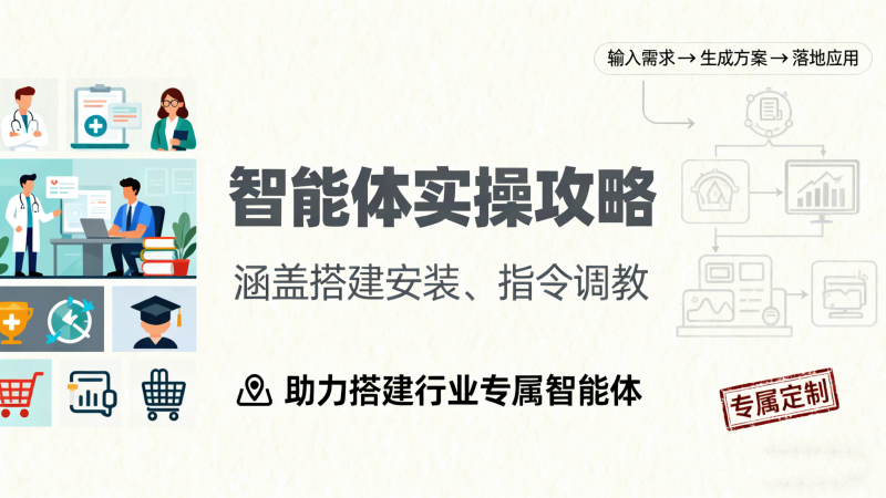 智能体实操攻略:涵盖搭建安装、指令调教,助力搭建行业专属智能体-初遇资源网