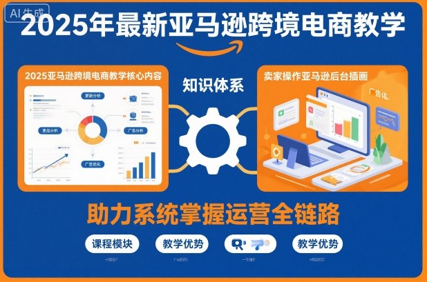 2025年最新亚马逊跨境电商教学,助力卖家系统掌握亚马逊运营全链路知识-初遇资源网