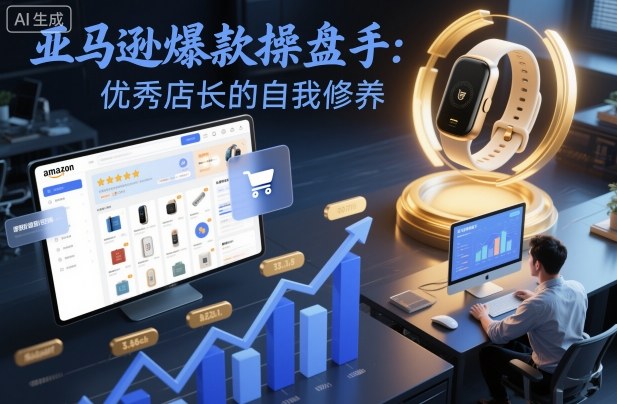 亚马逊爆款操盘手:优秀店长的自我修养-初遇资源网