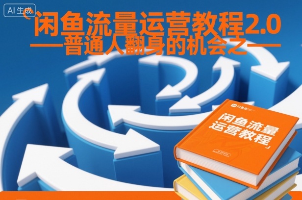 闲鱼流量运营教程2.0——普通人翻身的机会之一-初遇资源网