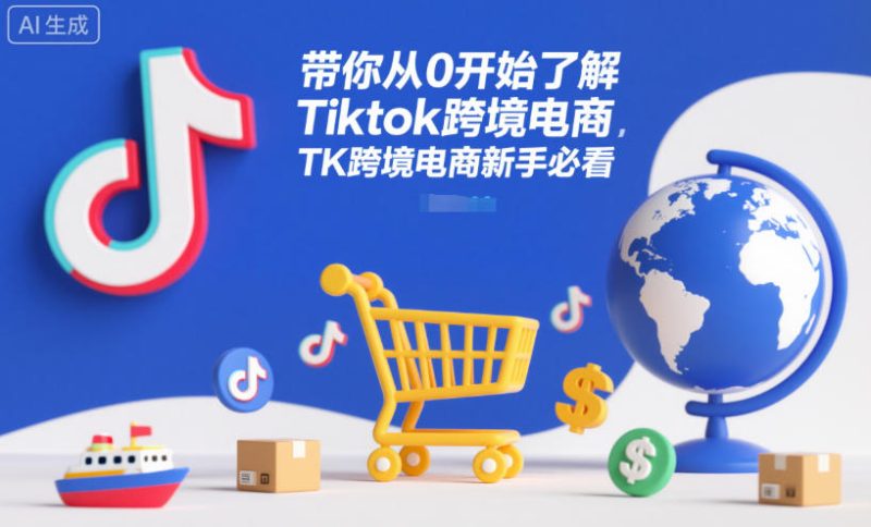 带你从0开始了解Tiktok跨境电商,TK跨境电商新手必看-初遇资源网