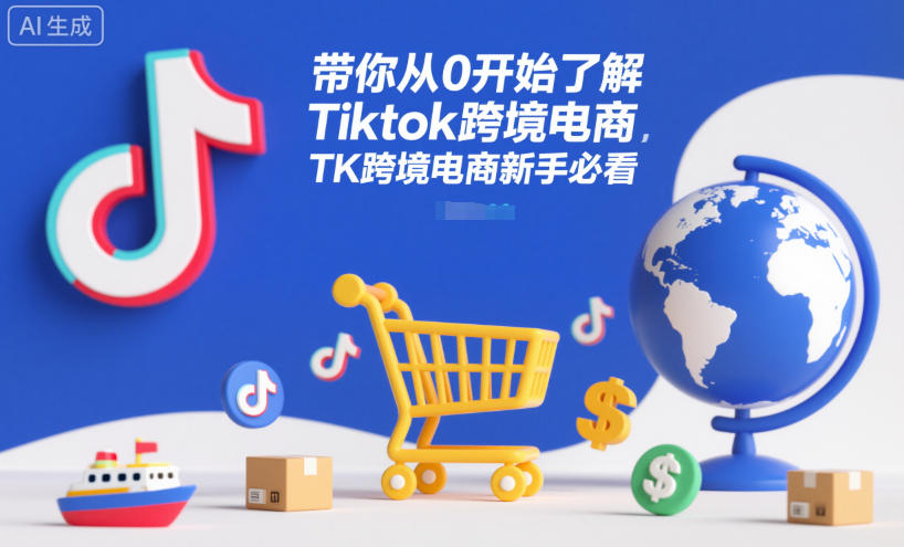 【冒泡网】带你从0开始了解Tiktok跨境电商，TK跨境电商新手必看 - 初遇资源网